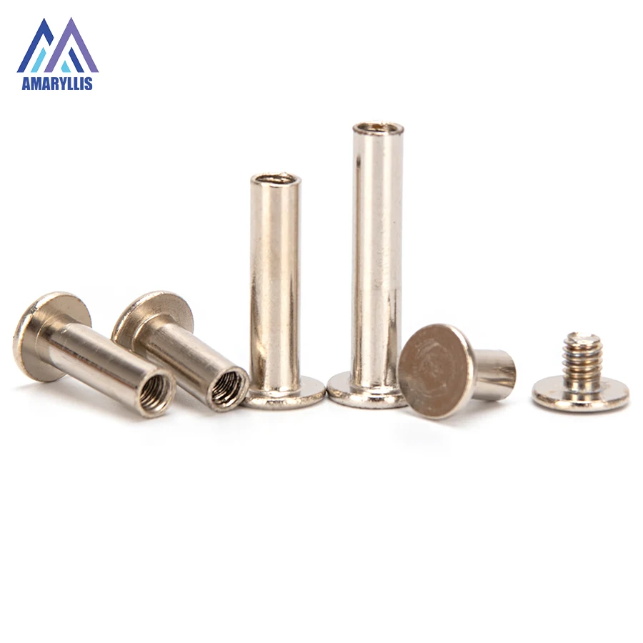 M5 Nickel Brass Plated Phillips Chicago Binding Screws Length 6mm-70mm DIY Tool Accessories Replacement S50 OCT
M5 Nickel Brass Plated Phillips Chicago Binding Screws Length 6mm-70mm DIY Tool Accessories Replacement S50 OCT