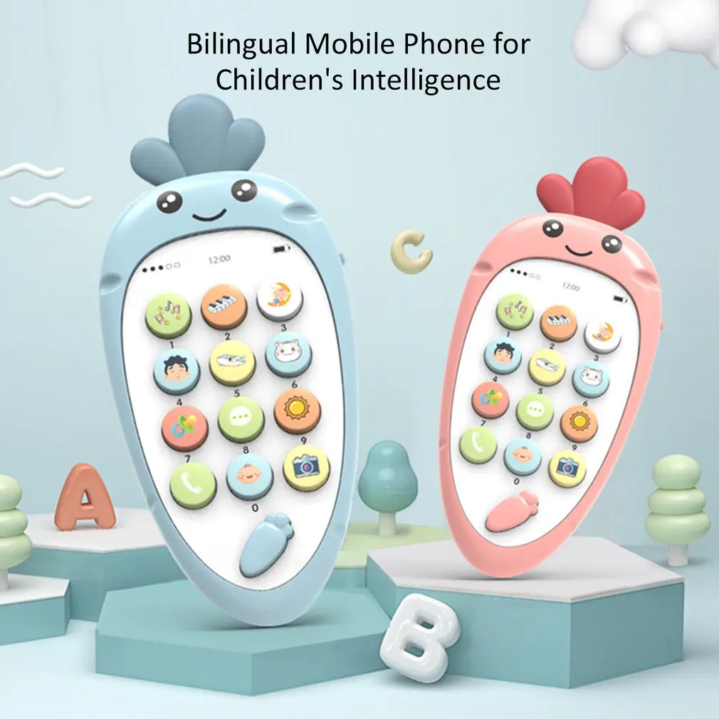 Simulation Children's Toys Mobile Phone Baby Early Childhood Educational Touch Screen Music Phone Toy
Simulation Children's Toys Mobile Phone Baby Early Childhood Educational Touch Screen Music Phone Toy