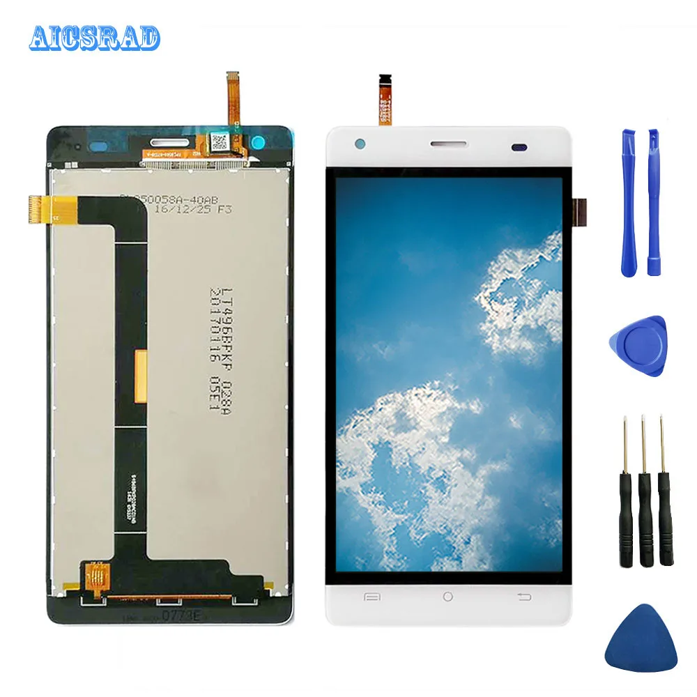 Whit цвет 100% новый для Cubot ECHO LCD дисплей + инструмент ремонта сенсорного экрана в