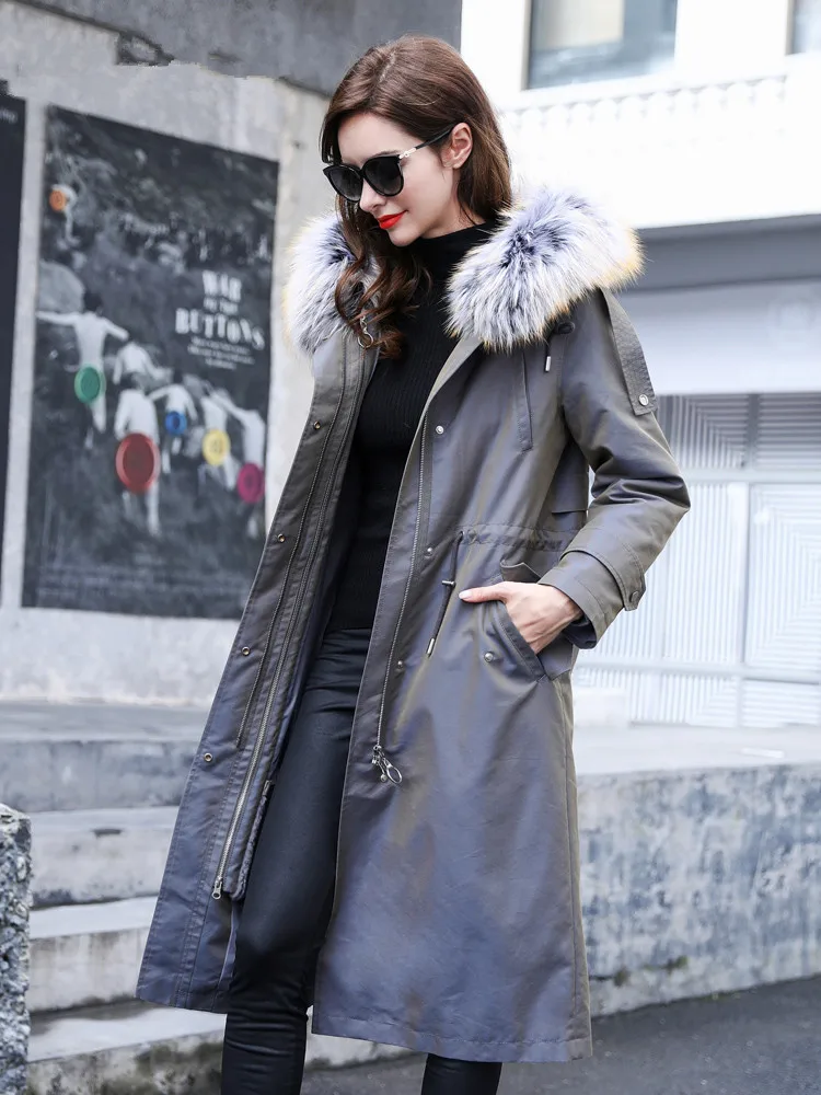 2020 Coat Real Female Rabbit Liner Warm Parka Winter Jacket Women Raccoon Fur Collar Korean Long Jackets MY3292
2020 Coat Real Female Rabbit Liner Warm Parka Winter Jacket Women Raccoon Fur Collar Korean Long Jackets MY3292