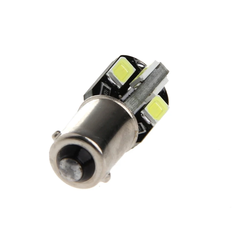 MOLE 1 Pair DC 12V BA9S H6W 5630 8 SMD LED Turn Signal White Light Bulb For Car
MOLE 1 Pair DC 12V BA9S H6W 5630 8 SMD LED Turn Signal White Light Bulb For Car