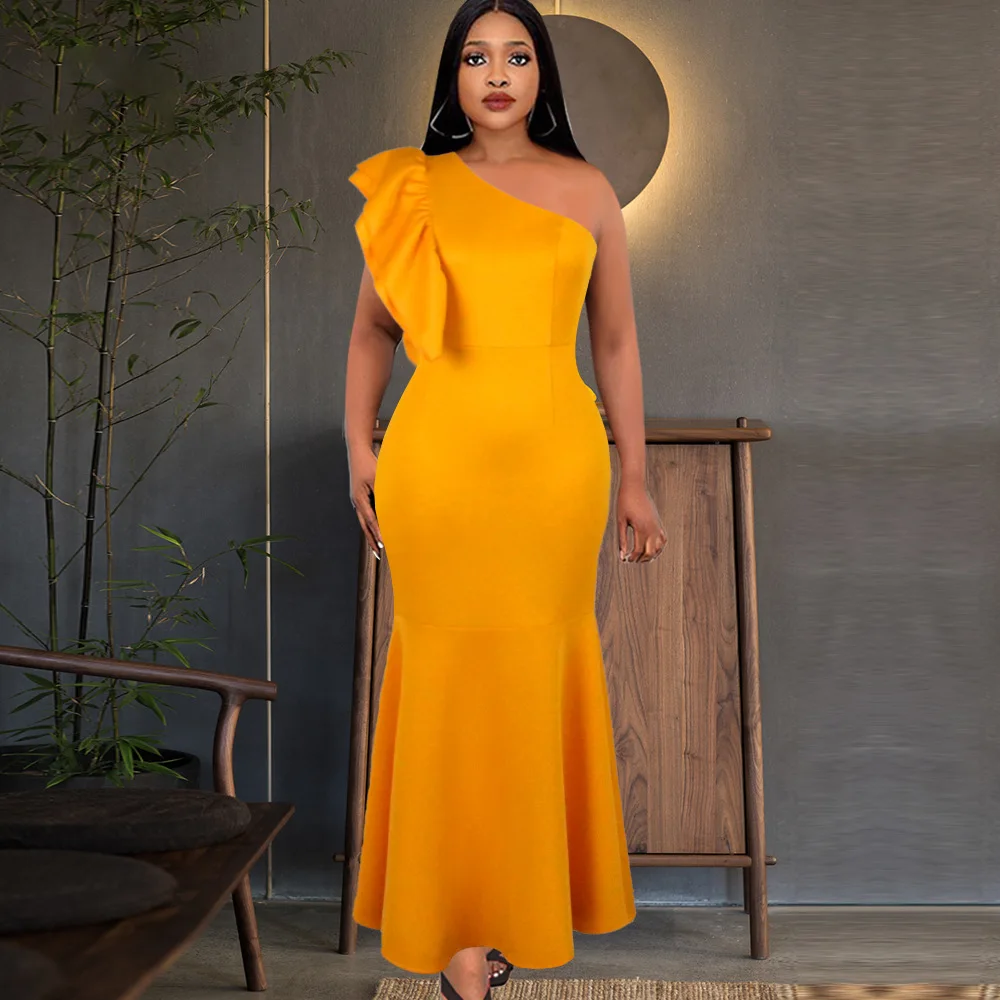 Large Size Women V-neck Slim Fit Street Wear Irregular Ruffled Temperament Commuter Bodycon Dress Vestido Longo Robe Femme
Large Size Women V-neck Slim Fit Street Wear Irregular Ruffled Temperament Commuter Bodycon Dress Vestido Longo Robe Femme