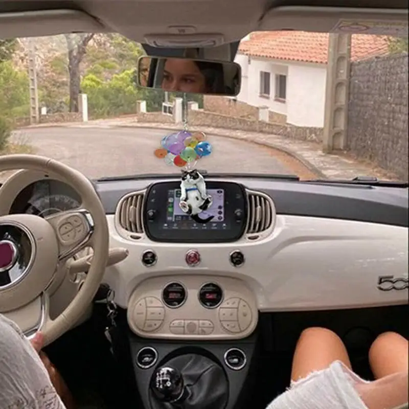 2021 Cat Car Hanging Ornament With Colorful Balloon Ornament Car Interior Decor Home Decoration Accessories Cute Cat Pendant
2021 Cat Car Hanging Ornament With Colorful Balloon Ornament Car Interior Decor Home Decoration Accessories Cute Cat Pendant