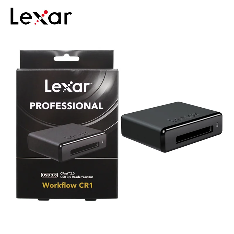 100% Original Lexar USB 3.0 Card Reader CFast 2.0 High Speed CF Card Professional Workflow CR1 Card Reader 
100% Original Lexar USB 3.0 Card Reader CFast 2.0 High Speed CF Card Professional Workflow CR1 Card Reader