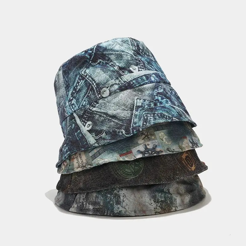 Graffiti Denim Summer Bucket Hat for Women Men Fashion Vintage Washed Cotton Ladies Panama Skateboard Sun Fisherman Hat
Graffiti Denim Summer Bucket Hat for Women Men Fashion Vintage Washed Cotton Ladies Panama Skateboard Sun Fisherman Hat
