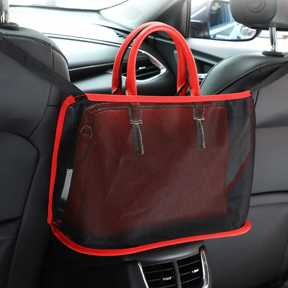 Car Net Pocket Handbag Holder Seat Back Net Bag Handbag Holder For Car Driver Storage Netting Pouch Car Accessories
Car Net Pocket Handbag Holder Seat Back Net Bag Handbag Holder For Car Driver Storage Netting Pouch Car Accessories