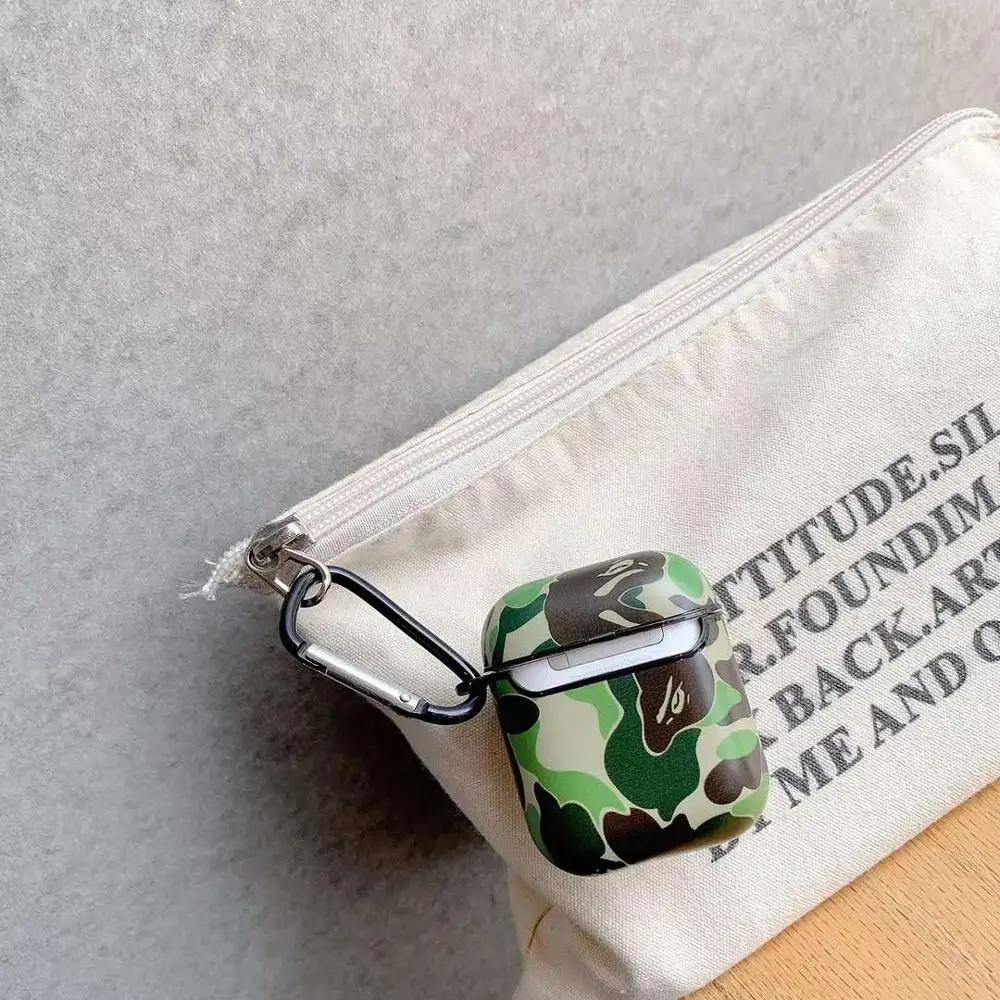 For Airpods 2 Case Tpu camouflage Cover For Apple Airpods Pro Cute Earphone 3D Headphone Case For Airpods Accessories Cartoon
For Airpods 2 Case Tpu camouflage Cover For Apple Airpods Pro Cute Earphone 3D Headphone Case For Airpods Accessories Cartoon