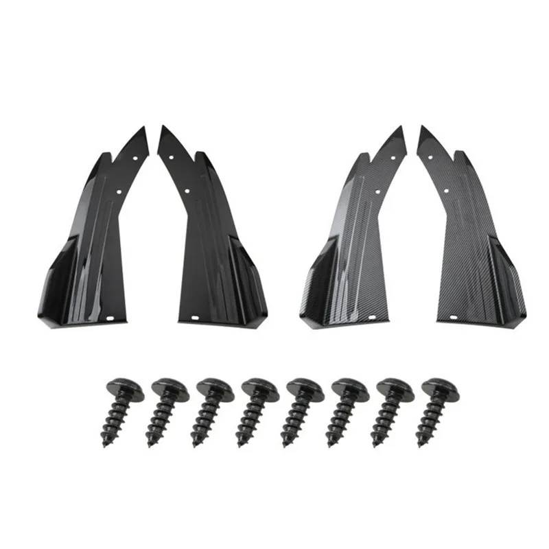 Черный спойлер для автомобильного бампера из углеродного волокна, 2 шт., угловой разветвитель для задней губы, рассеиватель крыльев, Модифиц...
Черный спойлер для автомобильного бампера из углеродного волокна, 2 шт., угловой разветвитель для задней губы, рассеиватель крыльев, Модифиц...