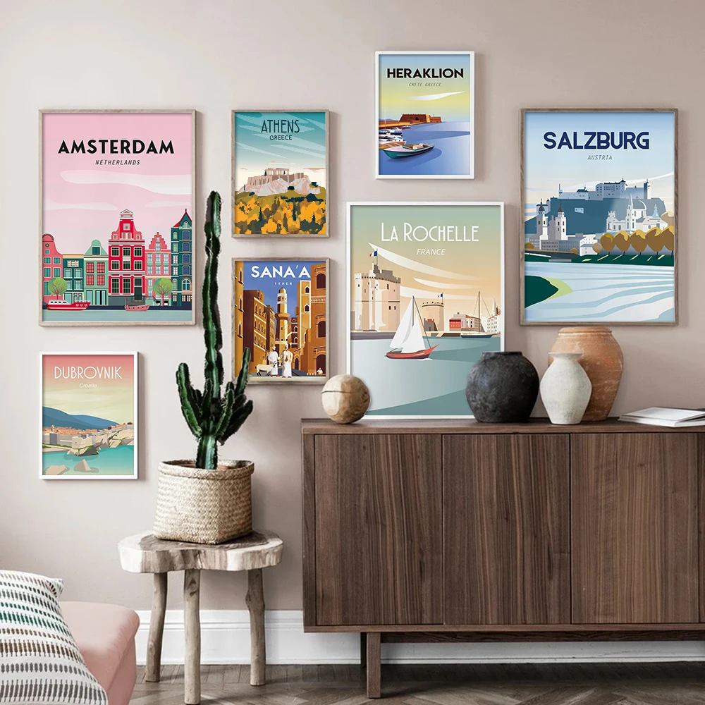 Amsterdam Wall Art Canvas Poster Pink Travel Print Decor France La Rochelle Decorative Picture Painting Canada Vintage Decor
Amsterdam Wall Art Canvas Poster Pink Travel Print Decor France La Rochelle Decorative Picture Painting Canada Vintage Decor