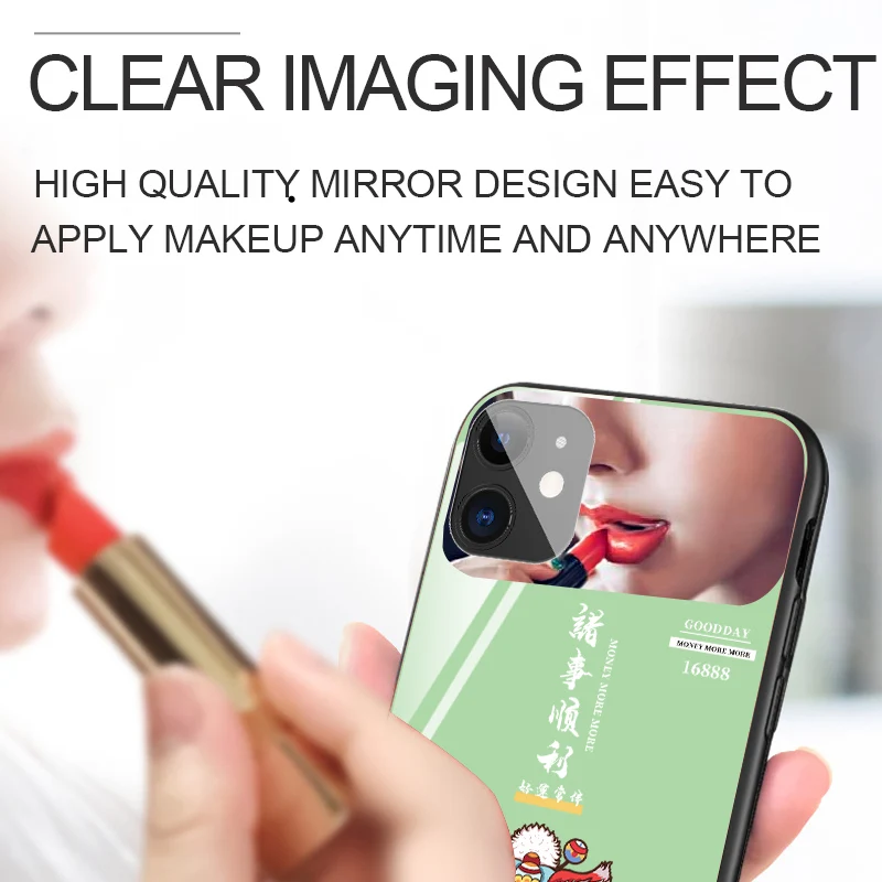 For Iphone 11 Case,Luxury Cute China lion Glass Phone Case For Iphone 12 Pro Max XSmax XR X SE 8 7 6 Plus Mirror Silicone Cover
For Iphone 11 Case,Luxury Cute China lion Glass Phone Case For Iphone 12 Pro Max XSmax XR X SE 8 7 6 Plus Mirror Silicone Cover