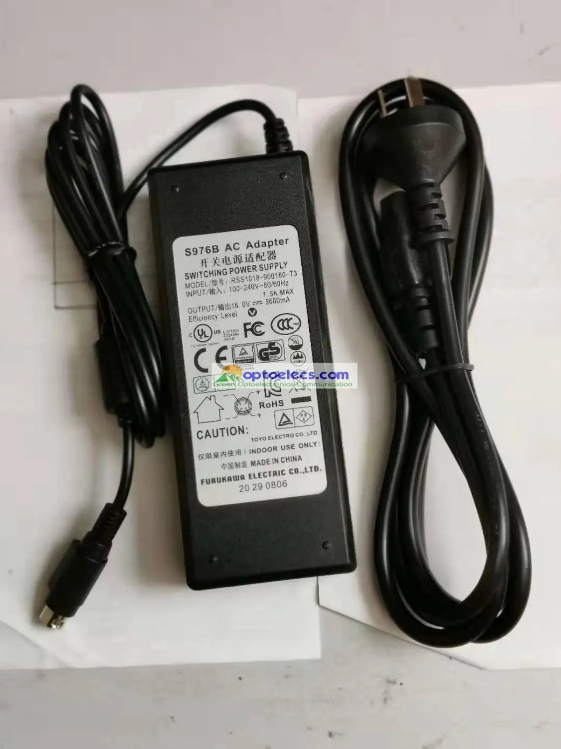 Free shipping Original Fitel S976A S976B power adapter charger Fitel S177/S178/ S122/ S123 fusion splicer welder power adapter
Free shipping Original Fitel S976A S976B power adapter charger Fitel S177/S178/ S122/ S123 fusion splicer welder power adapter