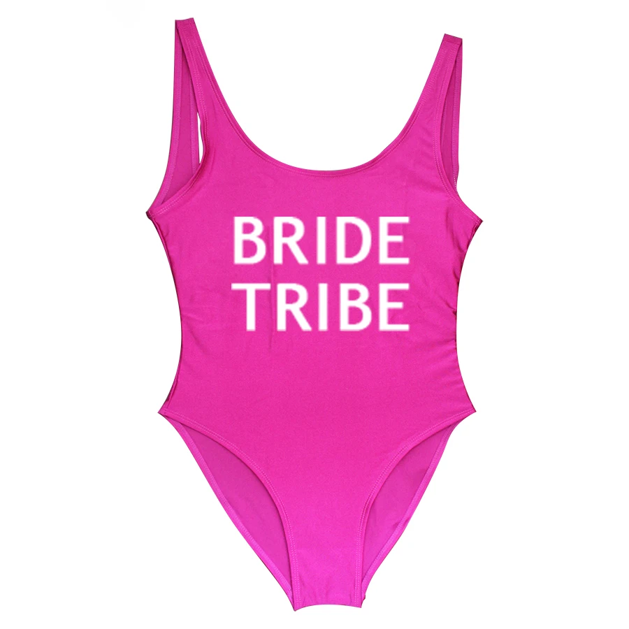 BRIDE TRIBE One Piece Swimsuit Bikini Women Swimwear Wedding party Female Bodysuit Bathing Black 2019 Bathing Suit
BRIDE TRIBE One Piece Swimsuit Bikini Women Swimwear Wedding party Female Bodysuit Bathing Black 2019 Bathing Suit