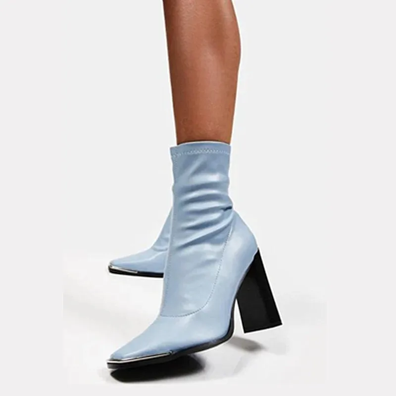 MKKHOU модные короткие сапоги, женские новые синие сапоги с квадратным носком на толстом высоком каблуке, женские универсальные эластичные са...
MKKHOU модные короткие сапоги, женские новые синие сапоги с квадратным носком на толстом высоком каблуке, женские универсальные эластичные са...