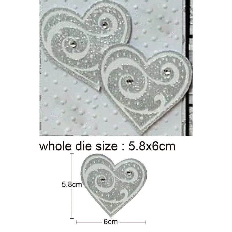 Swirl Heart Shape frame Metal Cutting Die Stencils for DIY Scrapbooking Album Decorative Embossing Hand-on Paper Craft Cards
Swirl Heart Shape frame Metal Cutting Die Stencils for DIY Scrapbooking Album Decorative Embossing Hand-on Paper Craft Cards