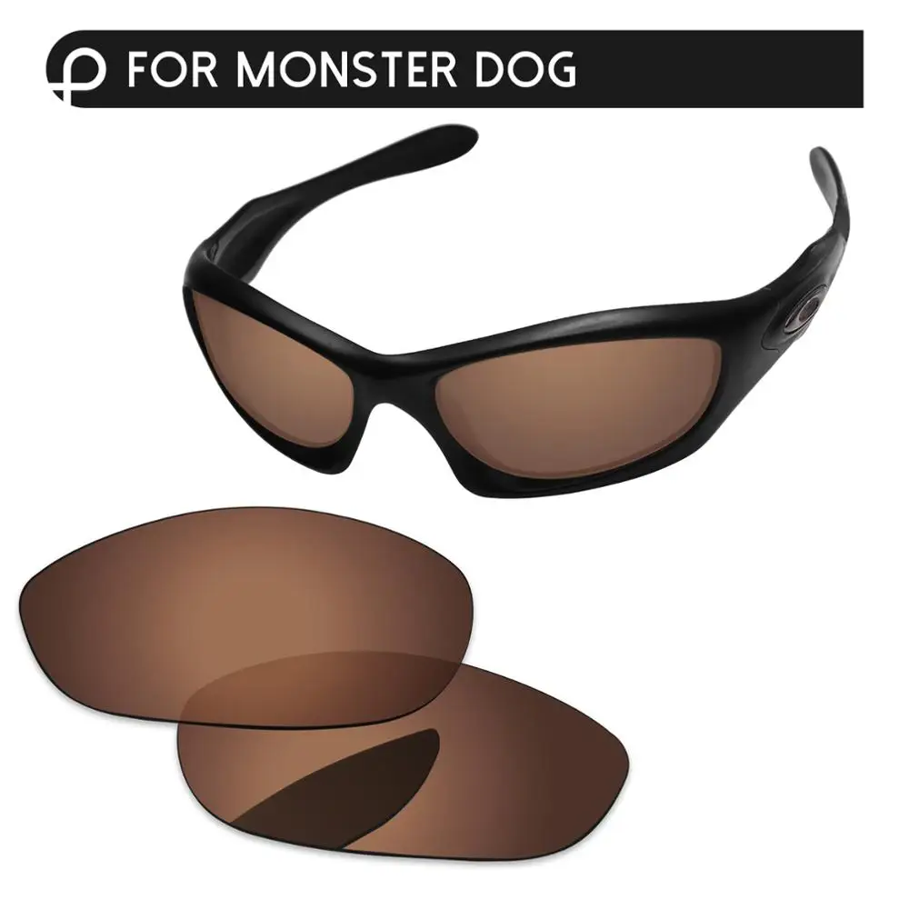 Papaviva Copper Brown Polarized Replacement Lenses For Monster Dog Sunglasses Frame 100% UVA & UVB Protection
Papaviva Copper Brown Polarized Replacement Lenses For Monster Dog Sunglasses Frame 100% UVA & UVB Protection