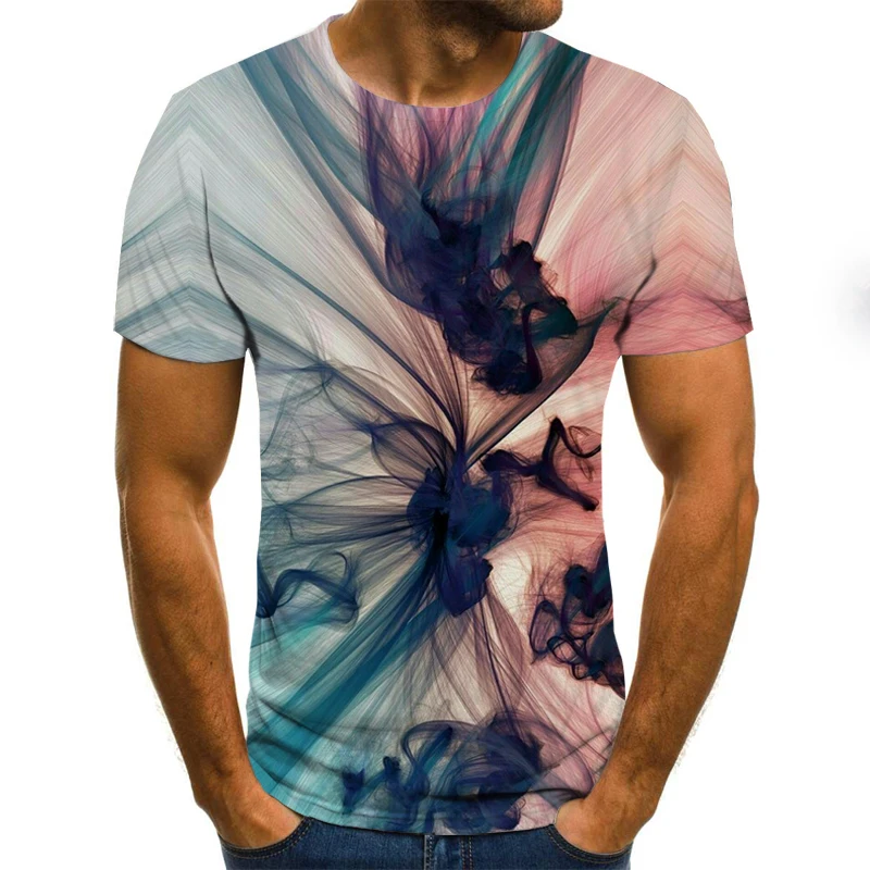 2021 new flame men's T-shirt summer fashion short-sleeved 3D round neck tops smoke element shirt trendy men's T-shirt
2021 new flame men's T-shirt summer fashion short-sleeved 3D round neck tops smoke element shirt trendy men's T-shirt