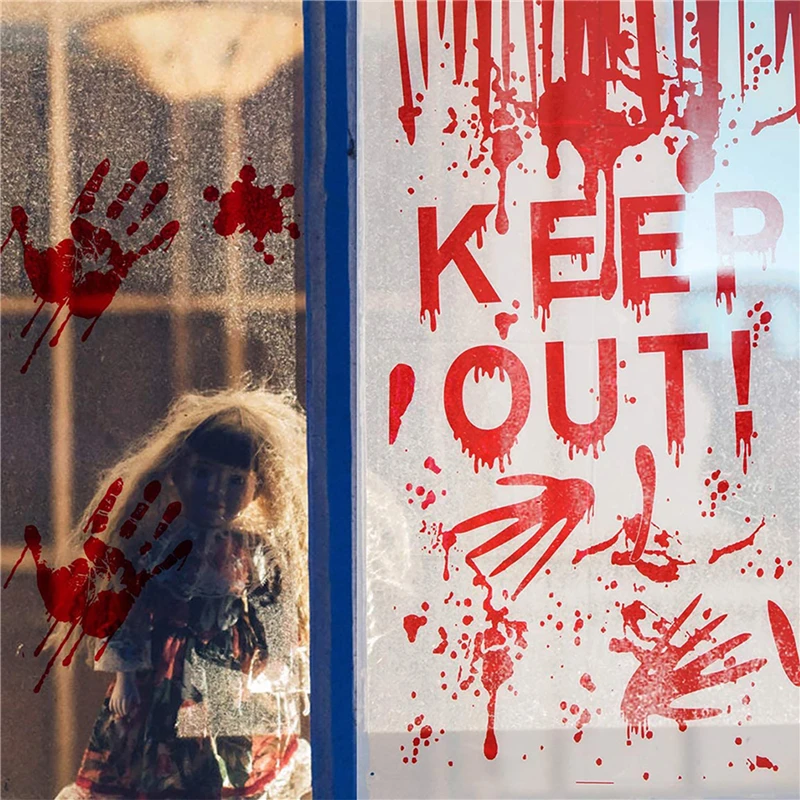 2020 Fashion Halloween Horror Window Decorations, Scary Bloody Handprint Footprint Vinyl Wall Decals Window Clings wholesale
2020 Fashion Halloween Horror Window Decorations, Scary Bloody Handprint Footprint Vinyl Wall Decals Window Clings wholesale
