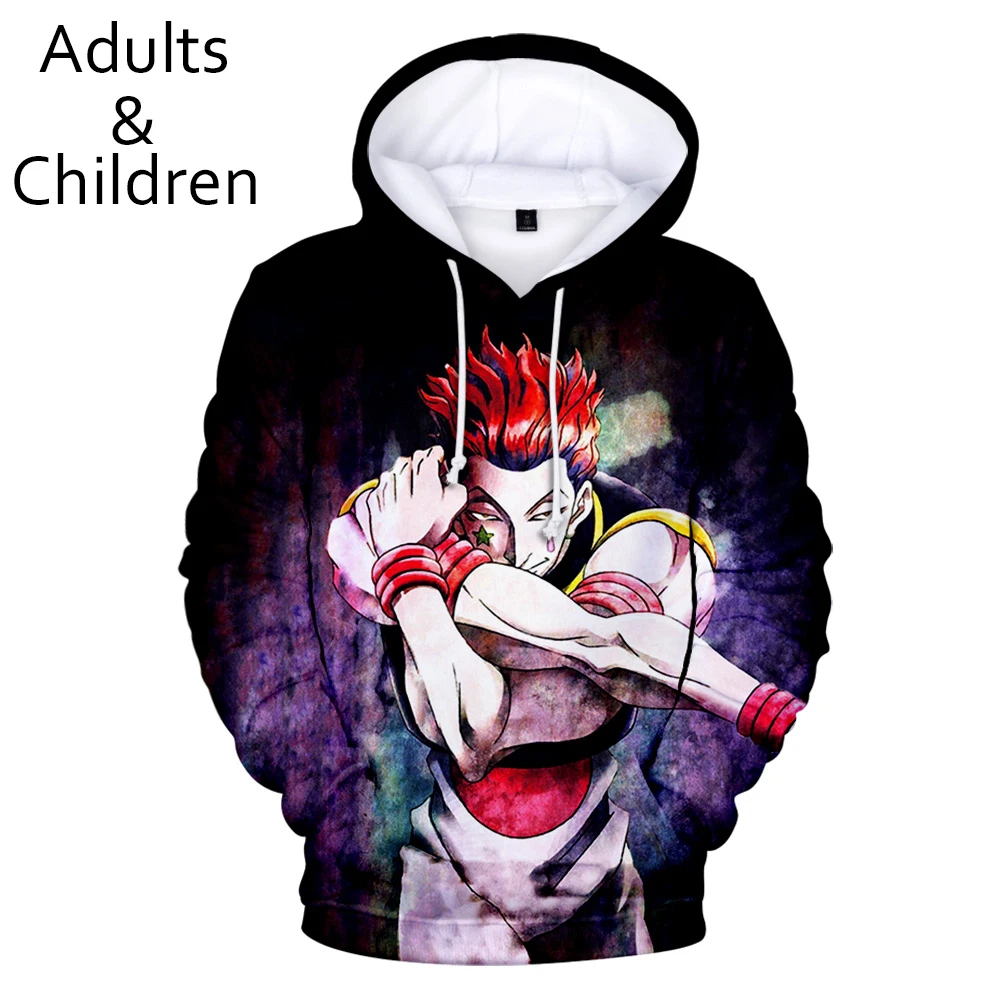Модный пуловер Hisoka с мультяшным рисунком, свитшот, мужская и женская толстовка, модный детский свитер Hisoka с объемным рисунком для мальчиков ...
Модный пуловер Hisoka с мультяшным рисунком, свитшот, мужская и женская толстовка, модный детский свитер Hisoka с объемным рисунком для мальчиков ...