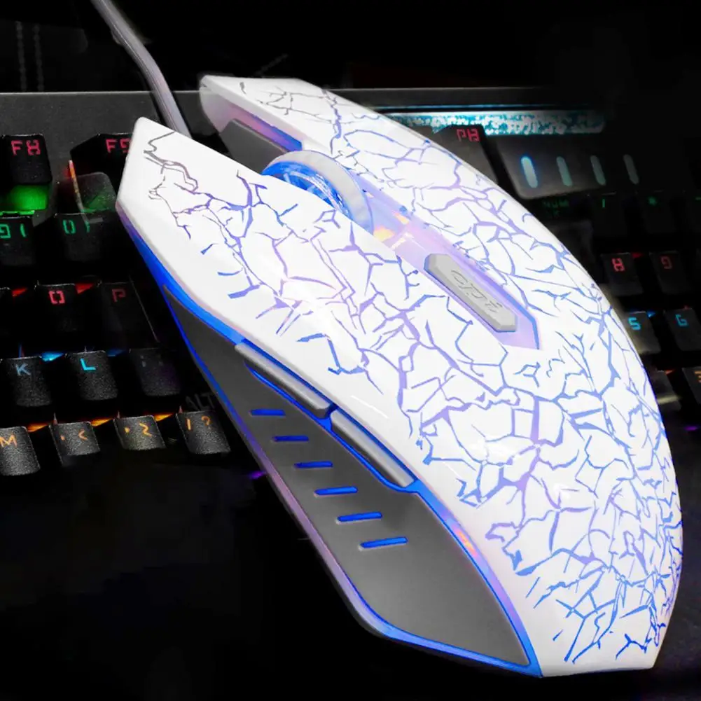 Lightweight Exquisite Luminous Gaming Wired Mice 6 Buttons Office Mouse USB Interface for Desktop
Lightweight Exquisite Luminous Gaming Wired Mice 6 Buttons Office Mouse USB Interface for Desktop