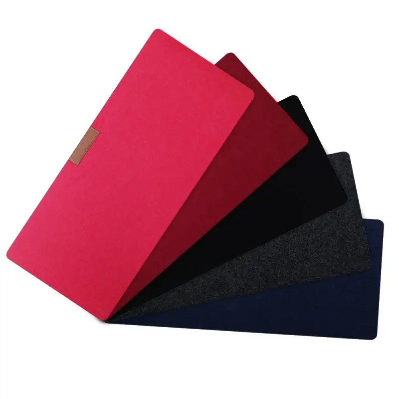 Large Office Computer Desk Mat Modern Table Keyboard Mouse Pad Wool Felt Laptop Cushion Desk Mat Gamer Mousepad Mat 700*320mm
Large Office Computer Desk Mat Modern Table Keyboard Mouse Pad Wool Felt Laptop Cushion Desk Mat Gamer Mousepad Mat 700*320mm