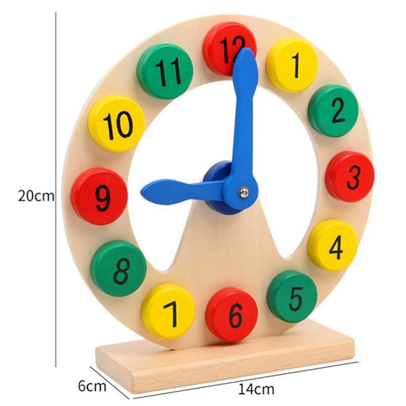 Wooden Toys Learn to Tell Time Wooden Digital Clock Teaching Aids Kids Baby Early Learning Toys for Children
Wooden Toys Learn to Tell Time Wooden Digital Clock Teaching Aids Kids Baby Early Learning Toys for Children