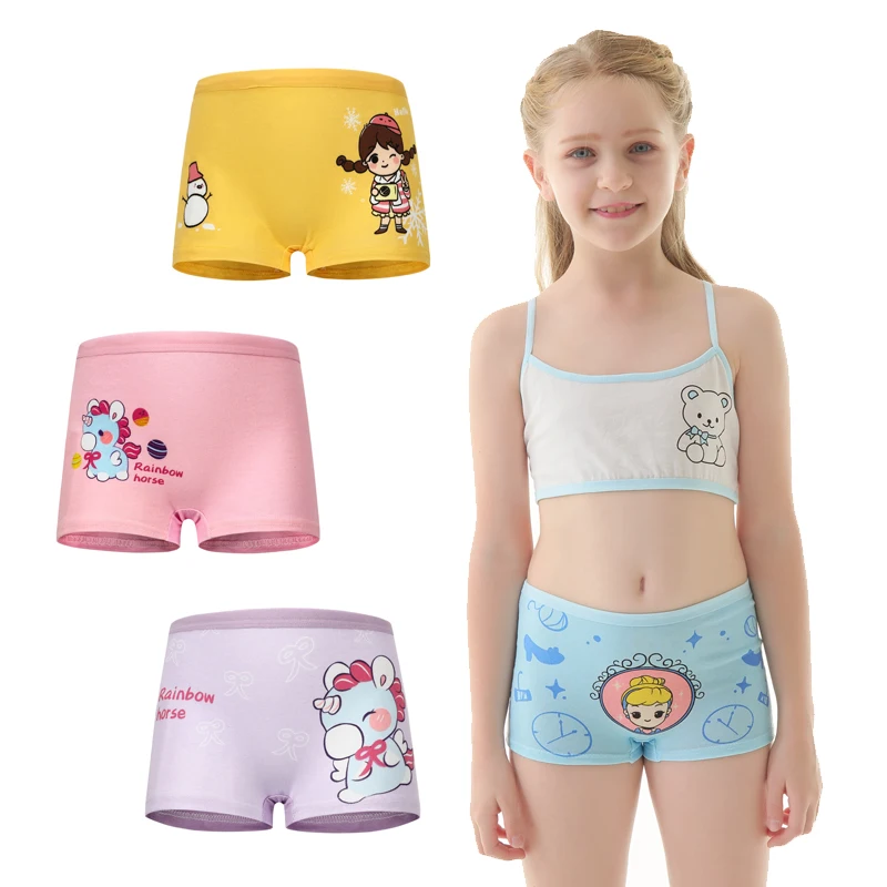 4Pcs/Lot New Panties for Girl 2-12Y Soft Cotton Children Girls Underwear Cute Cartoon Girls Boxer Briefs Pantie Kids Clothing
4Pcs/Lot New Panties for Girl 2-12Y Soft Cotton Children Girls Underwear Cute Cartoon Girls Boxer Briefs Pantie Kids Clothing