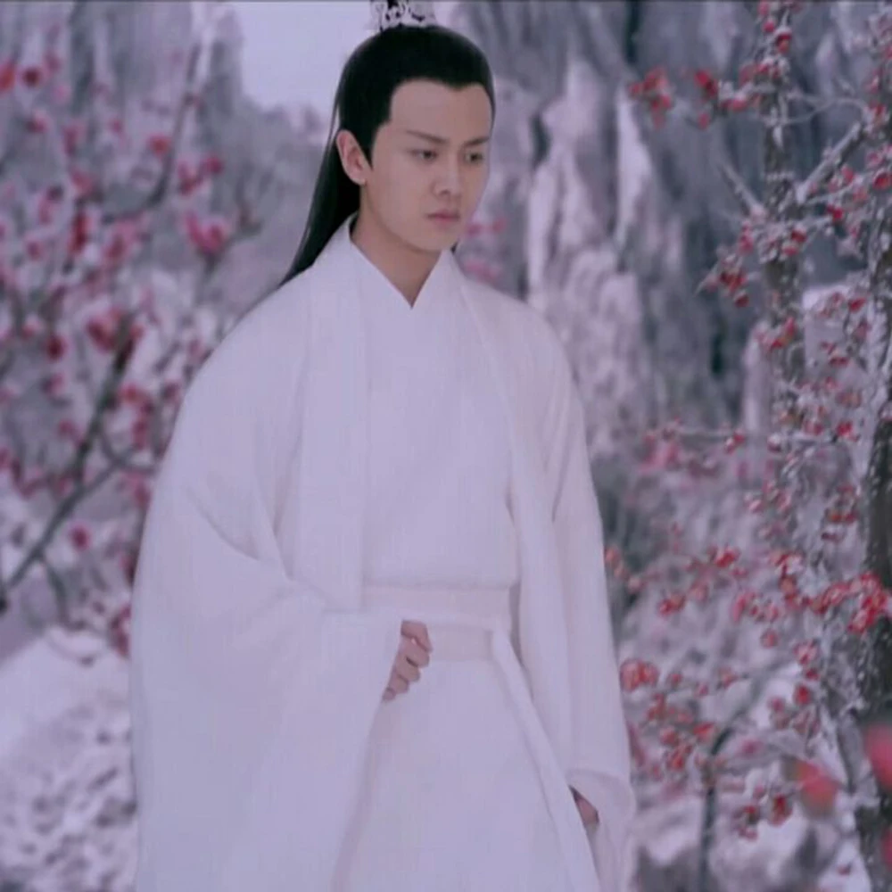 Men Hanfu Robe Costume Traditional chinese costumes chiffon hanfu robe stage performance clothing
Men Hanfu Robe Costume Traditional chinese costumes chiffon hanfu robe stage performance clothing