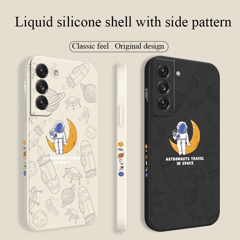 Moon Astronaut Silicone Phone Case For Samsung Galaxy S21 S20 FE S10 S9 Ultra Plus S10e Note 20 ultra 10 9 Plus Soft Back Cover
Moon Astronaut Silicone Phone Case For Samsung Galaxy S21 S20 FE S10 S9 Ultra Plus S10e Note 20 ultra 10 9 Plus Soft Back Cover