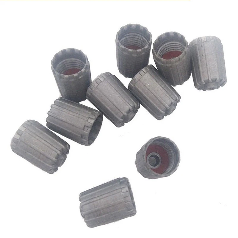 10pcs Plastic Gray Tire Valve Stem Cap TPMS Tire Cap With Gasket Wheels Tires Parts Valve Stems Cap
10pcs Plastic Gray Tire Valve Stem Cap TPMS Tire Cap With Gasket Wheels Tires Parts Valve Stems Cap