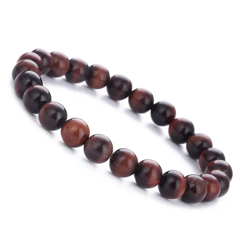 New 8, 10, 12mm Red Tiger Eye Stone Men's Beaded Bracelet DIY Handmade Jewelry Yoga Chakra Energy Bangle Gift Luxury Evil Eye
New 8, 10, 12mm Red Tiger Eye Stone Men's Beaded Bracelet DIY Handmade Jewelry Yoga Chakra Energy Bangle Gift Luxury Evil Eye