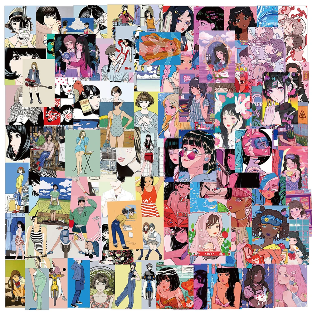 10/50/100PCS Sweetheart Beauty Stickers Anime Girls Otaku Welfare Illustration Laptop Graffiti Sticker Decal Kid Classic Toys
10/50/100PCS Sweetheart Beauty Stickers Anime Girls Otaku Welfare Illustration Laptop Graffiti Sticker Decal Kid Classic Toys