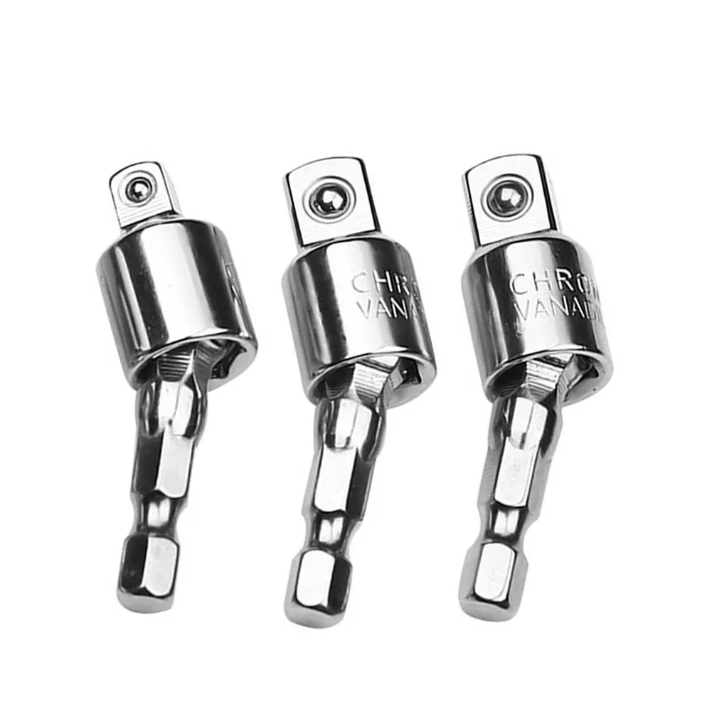 1 Pcs Electric Drill Socket Adapter 1/4'' 3/8'' 1/2'' W/ Hex Shank For Electric Drill Impact Driver Rotatable Extension Rod
1 Pcs Electric Drill Socket Adapter 1/4'' 3/8'' 1/2'' W/ Hex Shank For Electric Drill Impact Driver Rotatable Extension Rod