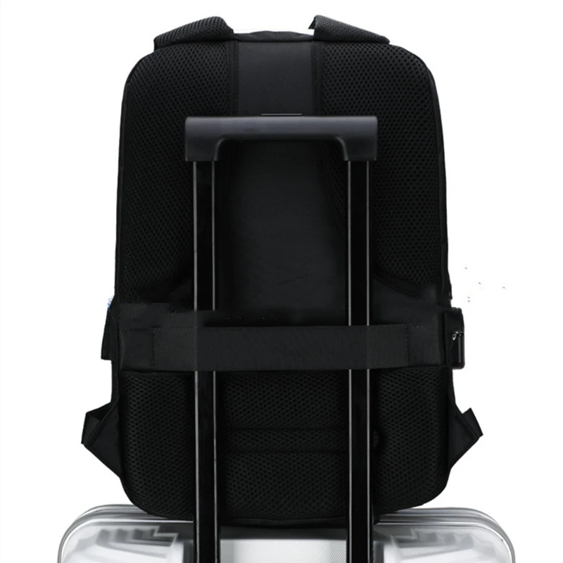 Waterproof Wear-resistant PVC Men Backpack with Usb Charing Port Creative Password Lock Laptop Bag Fashion Schoolbag
Waterproof Wear-resistant PVC Men Backpack with Usb Charing Port Creative Password Lock Laptop Bag Fashion Schoolbag
