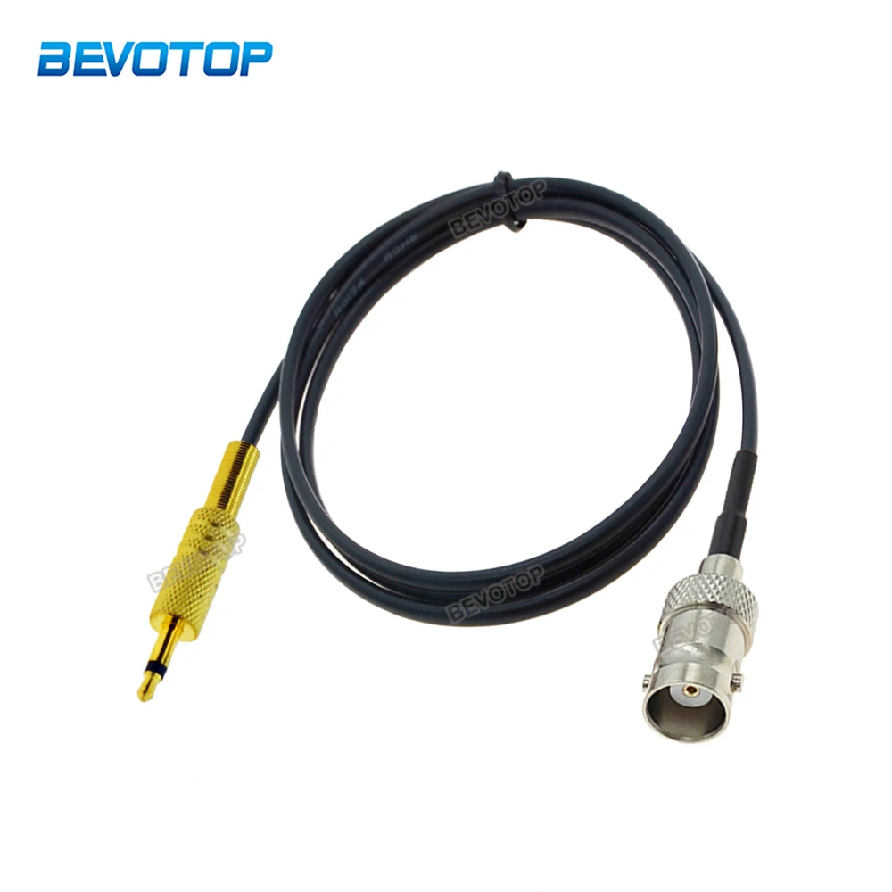 

BNC Female Jack to 3.5mm Mono Male 1/8" TS Plug Pigtail CCTV Camera Monitor Antenna Cord 50 Ohm RG174 RF Coaxial Cable Jumper