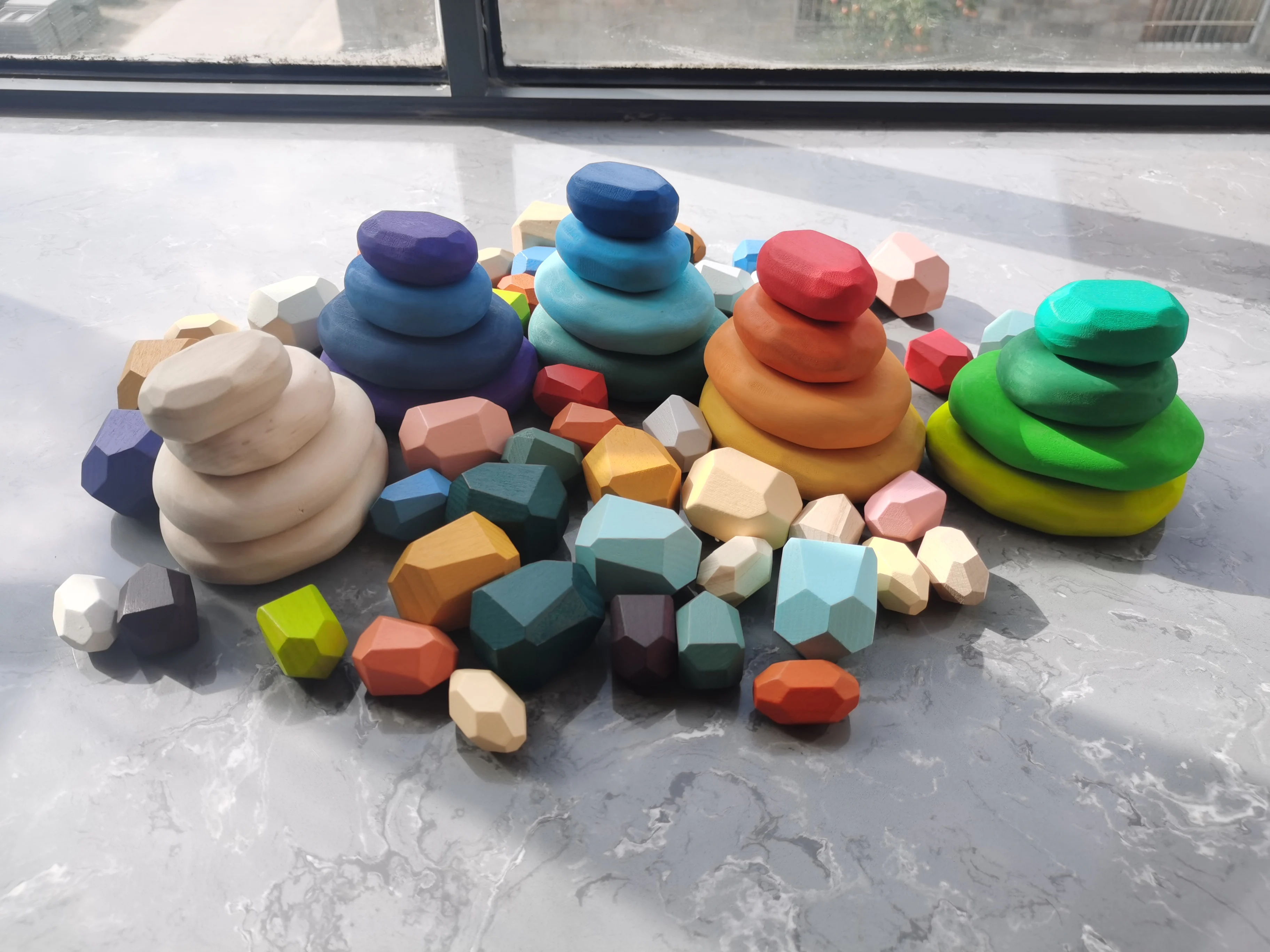 Большие деревянные игрушки, радужная укладка, Jenga натуральная твердая древесина, плоский камень, строительные блоки, детская игра для ранне...
Большие деревянные игрушки, радужная укладка, Jenga натуральная твердая древесина, плоский камень, строительные блоки, детская игра для ранне...