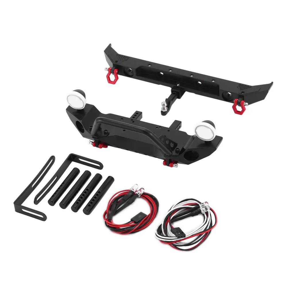 Metal Front Rear Bumper With Led Lights For Axial SCX10 90046 SCX10 III AXI03007 Good Workmanship And Performance
Metal Front Rear Bumper With Led Lights For Axial SCX10 90046 SCX10 III AXI03007 Good Workmanship And Performance
