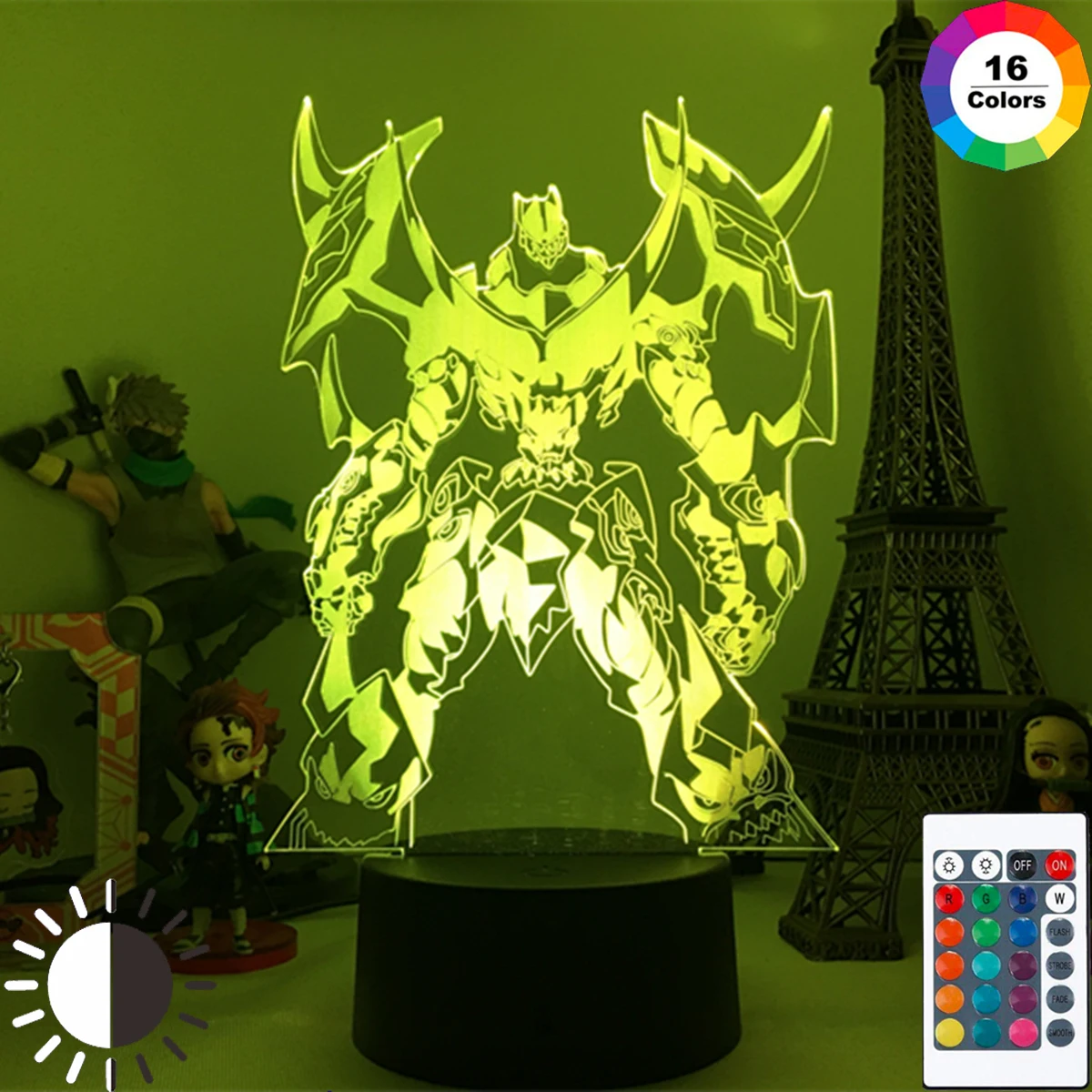 Anime Gurren Lagann Robot Led Night Light for Bedroom Decor Birthday Gift Night Lamp Tengen Toppa Gurren Lagann Gadget toy model
Anime Gurren Lagann Robot Led Night Light for Bedroom Decor Birthday Gift Night Lamp Tengen Toppa Gurren Lagann Gadget toy model