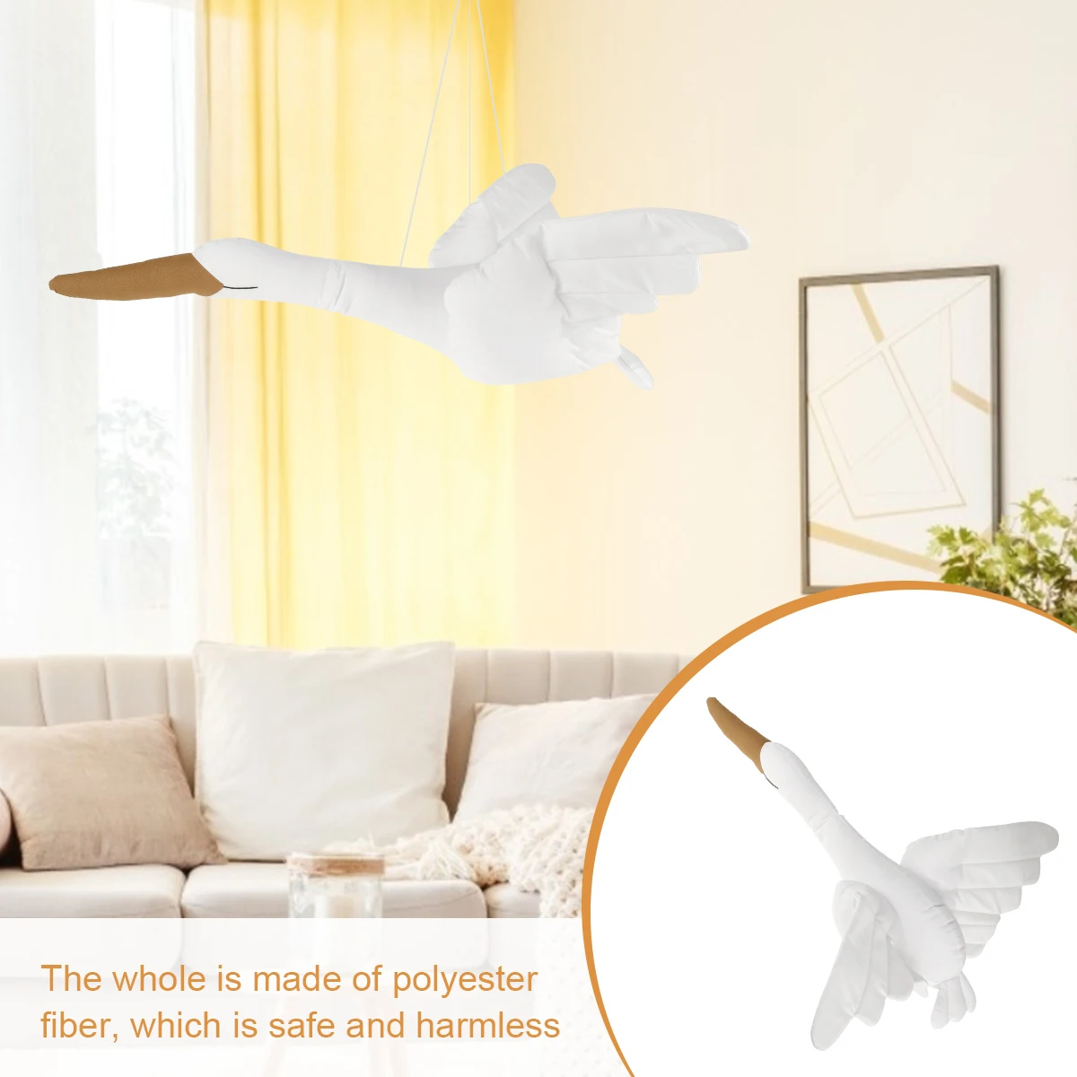 New Linen Swan Ornaments Wall Hanging Decoration Ornament Children's Room Decoration Bedroom Hanging Ornament Home Decor
New Linen Swan Ornaments Wall Hanging Decoration Ornament Children's Room Decoration Bedroom Hanging Ornament Home Decor