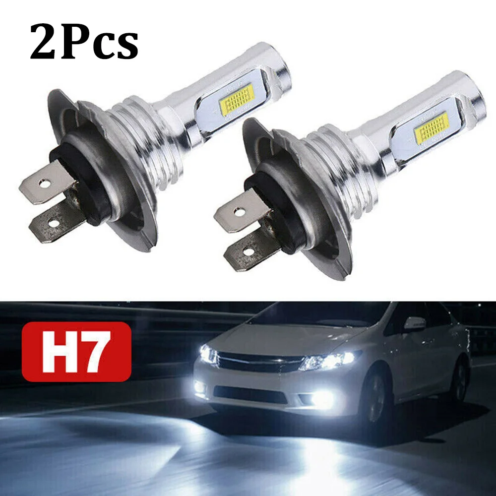 1 Pair H7 LED Headlight Bulbs Kit High or Low Beam 55W 8000LM Super Bright 6000K White Headlights High Beam Low beam
1 Pair H7 LED Headlight Bulbs Kit High or Low Beam 55W 8000LM Super Bright 6000K White Headlights High Beam Low beam