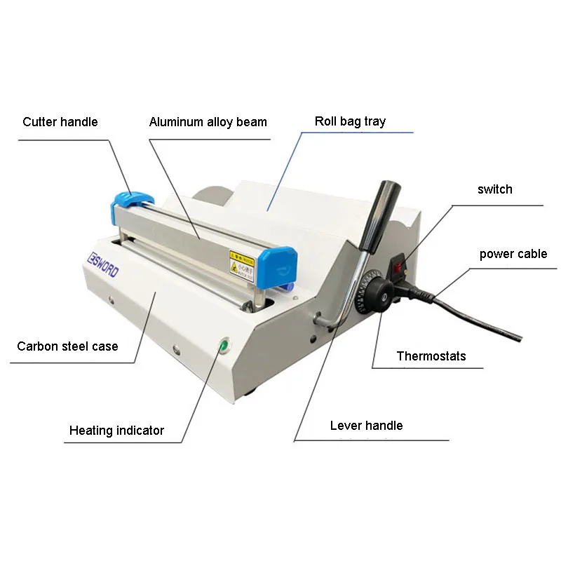 Sterilization Bag Sealing Machine Dental Paper Plastic Bag Packing Machine Oral Equipment Material Dental Equipment
Sterilization Bag Sealing Machine Dental Paper Plastic Bag Packing Machine Oral Equipment Material Dental Equipment