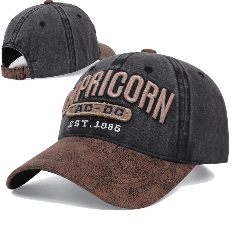 Autumn Summer Retro Denim Hat Ets 1985 Embroidery Baseball Cap Capricorn Father Hat Acdc Casual Wild Sun Hat Unisex Gorras
Autumn Summer Retro Denim Hat Ets 1985 Embroidery Baseball Cap Capricorn Father Hat Acdc Casual Wild Sun Hat Unisex Gorras