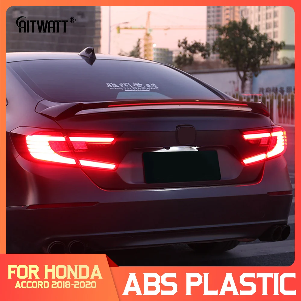 Для Honda Accord 2018 2019 2020 со светодиодной спойлер на фонарь ABS окрашены черный, белый цвет голубой цвет задний спойлер на крышке багажника крыло сп... 
Для Honda Accord 2018 2019 2020 со светодиодной спойлер на фонарь ABS окрашены черный, белый цвет голубой цвет задний спойлер на крышке багажника крыло сп...
