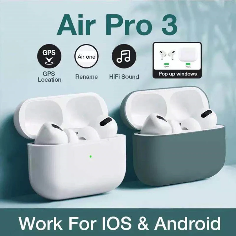 airpoddings pro 3 Bluetooth Earphone Wireless Headphones HiFi Music Earbuds Sports Gaming Headset For IOS Android Phone 
airpoddings pro 3 Bluetooth Earphone Wireless Headphones HiFi Music Earbuds Sports Gaming Headset For IOS Android Phone