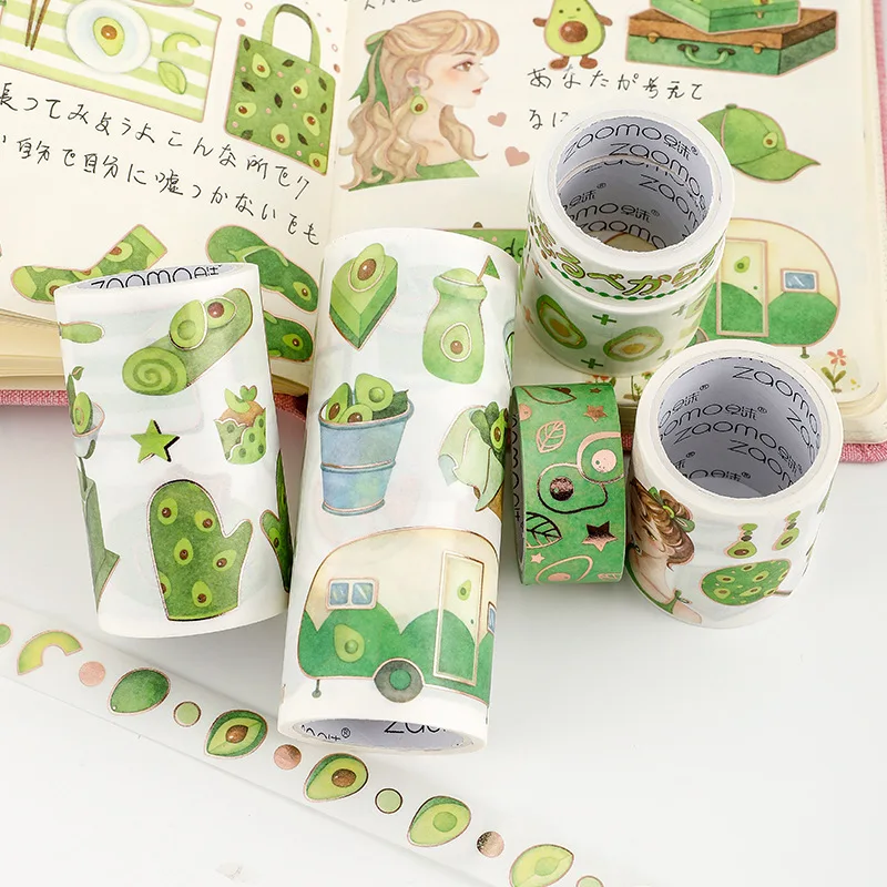 Avocado Girls Series Collage Washi Tape Adhesive Tape DIY Scrapbooking Sticker Label Masking Craft Tape
Avocado Girls Series Collage Washi Tape Adhesive Tape DIY Scrapbooking Sticker Label Masking Craft Tape