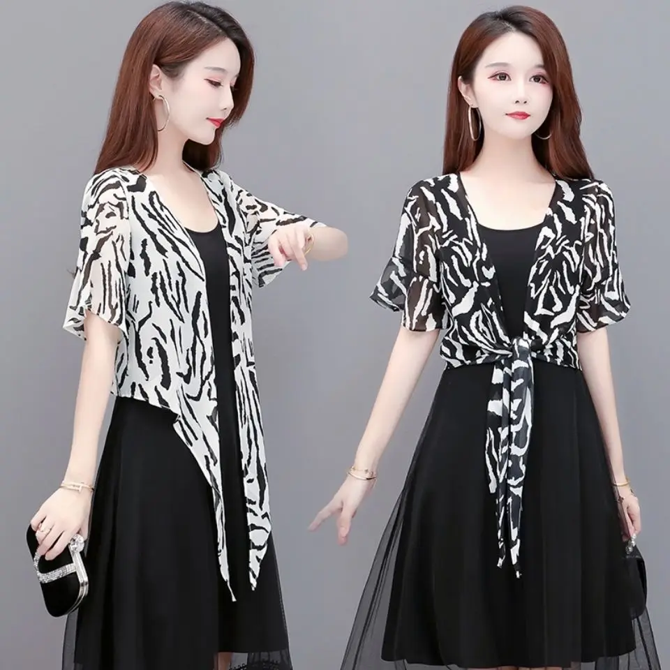 Women 2021 Spring Summer Chiffon Cardigan Coat Female V-Neck Short Sleeve Shrug Ladies Loose Casual Thin Knitted Tops
Women 2021 Spring Summer Chiffon Cardigan Coat Female V-Neck Short Sleeve Shrug Ladies Loose Casual Thin Knitted Tops