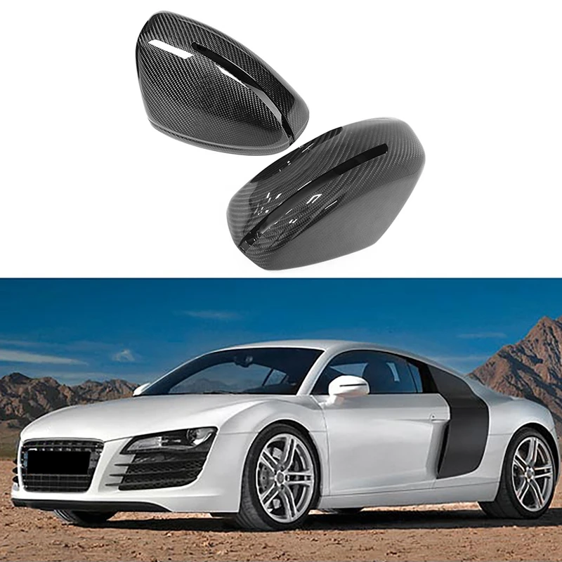 For- R8 2007-2012 Carbon Fiber Racing Rearview Mirror Covers Caps Mirror Housing Protection
For- R8 2007-2012 Carbon Fiber Racing Rearview Mirror Covers Caps Mirror Housing Protection