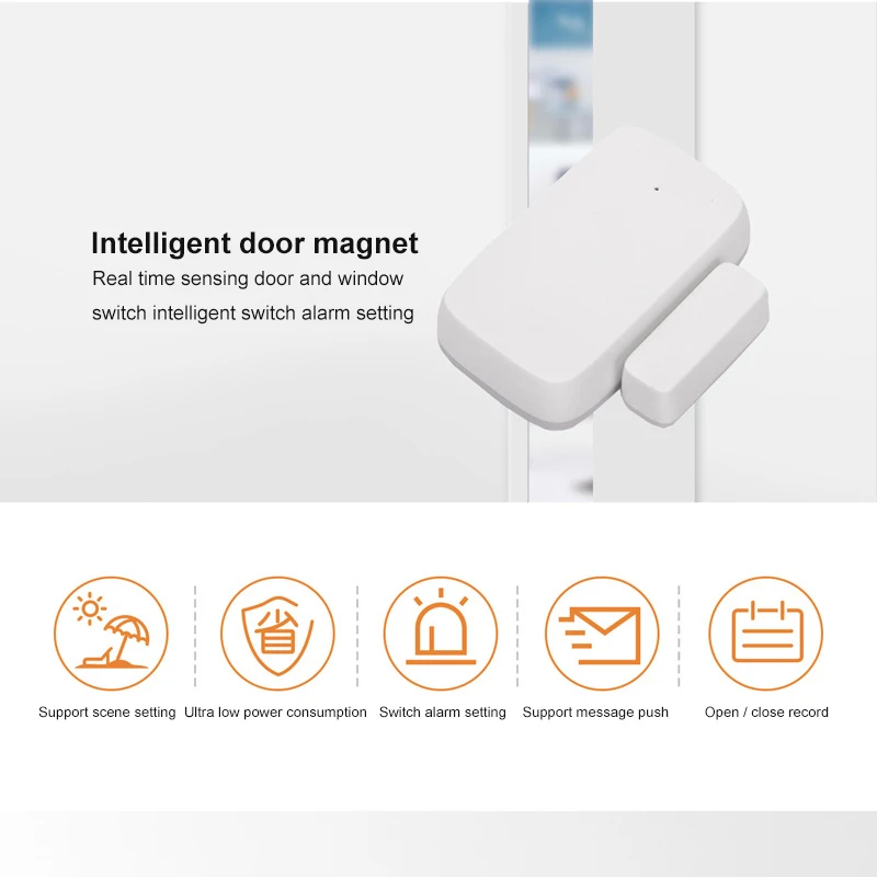 Смарт-детектор Tuya ZigBee, магнитный датчик открытия и закрытия окон и дверей, приложение Smart Life Tuya
Смарт-детектор Tuya ZigBee, магнитный датчик открытия и закрытия окон и дверей, приложение Smart Life Tuya