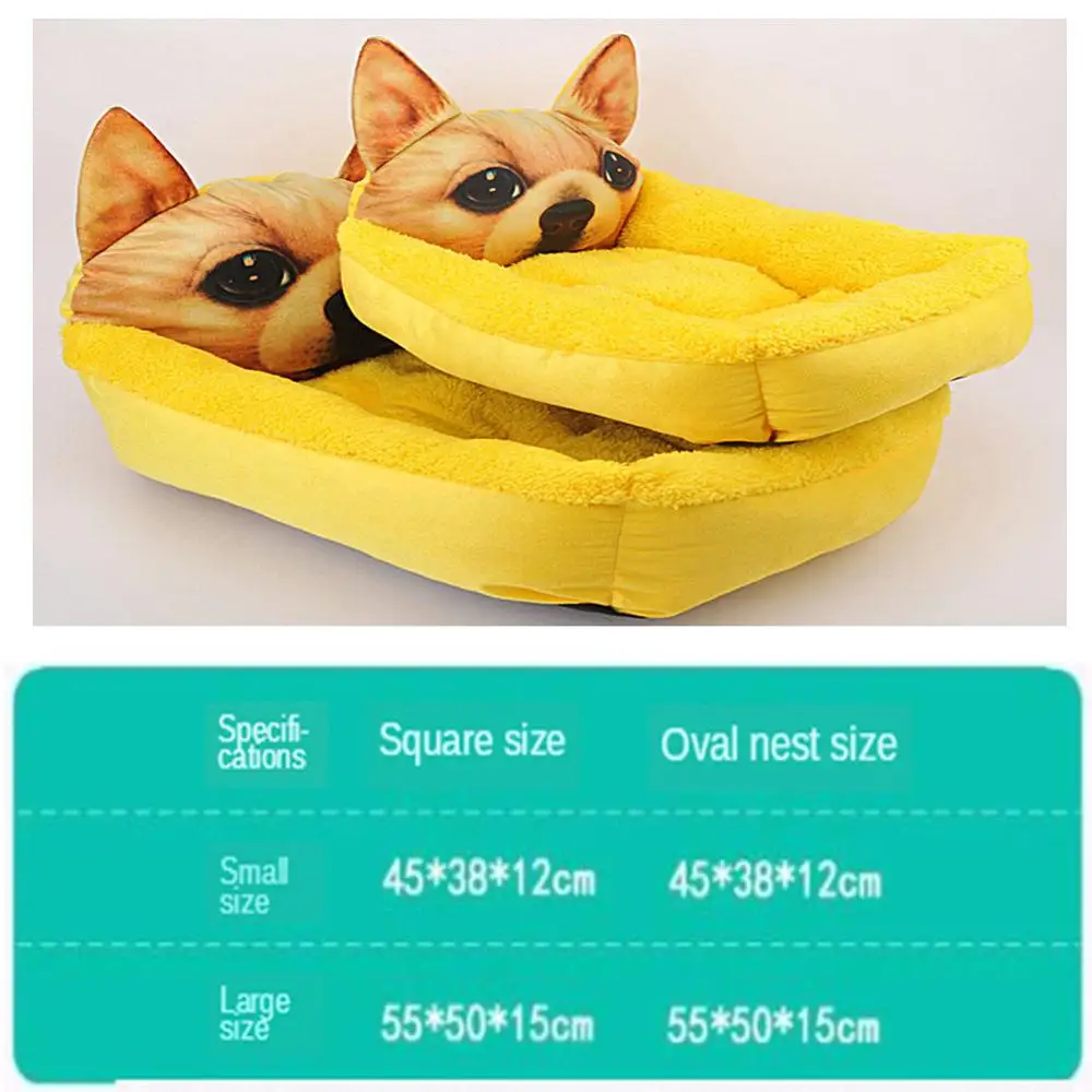 Washable Cartoon Winter 3D Cute Pet Bed Warm Cozy Dogs Pad Nest Kennel Cat Puppy Cotton Kennel Sleeping Bag Dog Kennel Mat Sofa
Washable Cartoon Winter 3D Cute Pet Bed Warm Cozy Dogs Pad Nest Kennel Cat Puppy Cotton Kennel Sleeping Bag Dog Kennel Mat Sofa