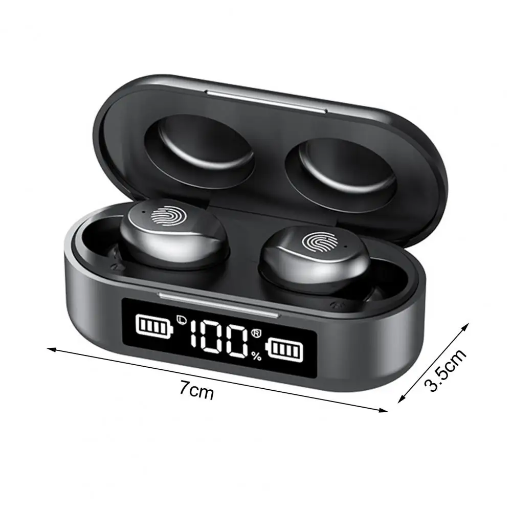 Aygo Wireless Bluetooth 5.0 Earphone Smart-touch Stereo Headset In-ear CVC8.0Noise Reduction Earbuds For iOS/Android Phones Call
Aygo Wireless Bluetooth 5.0 Earphone Smart-touch Stereo Headset In-ear CVC8.0Noise Reduction Earbuds For iOS/Android Phones Call
