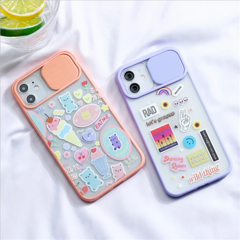 Lens Sliding Window Two-in-one IPhone12 11 Pro Max X/XR Painted Cute Cartoon Mobile Phone Camera Protective Shell Wholesale
Lens Sliding Window Two-in-one IPhone12 11 Pro Max X/XR Painted Cute Cartoon Mobile Phone Camera Protective Shell Wholesale